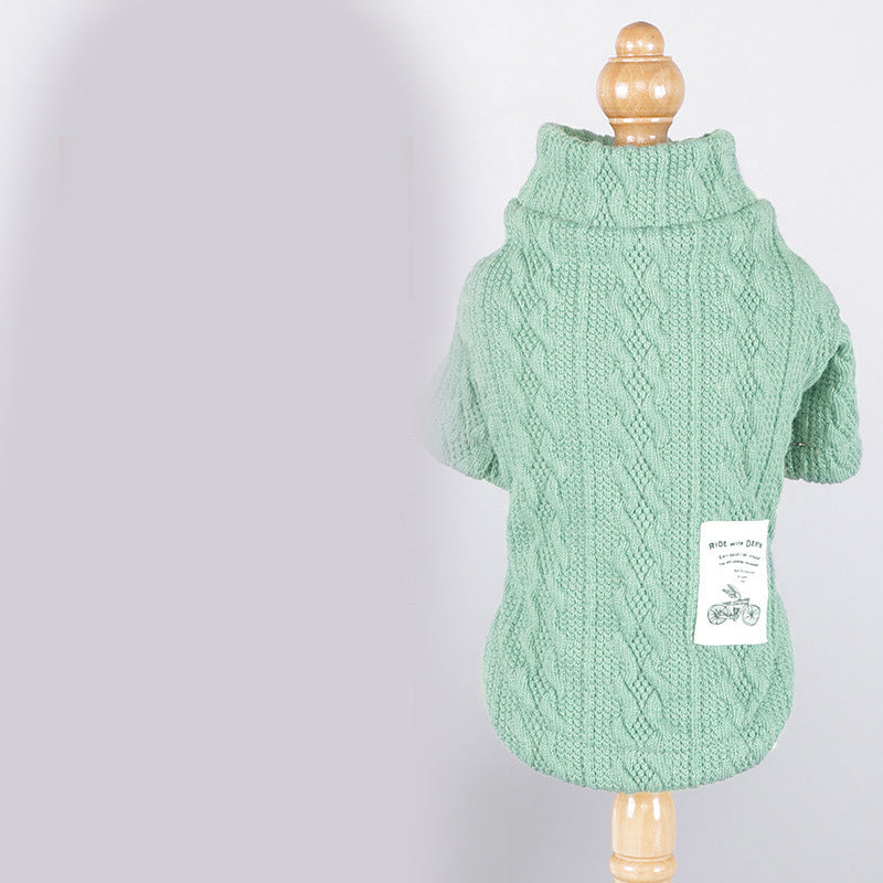 Warm Pet Knit Sweater Comfortable Outdoor Pullover