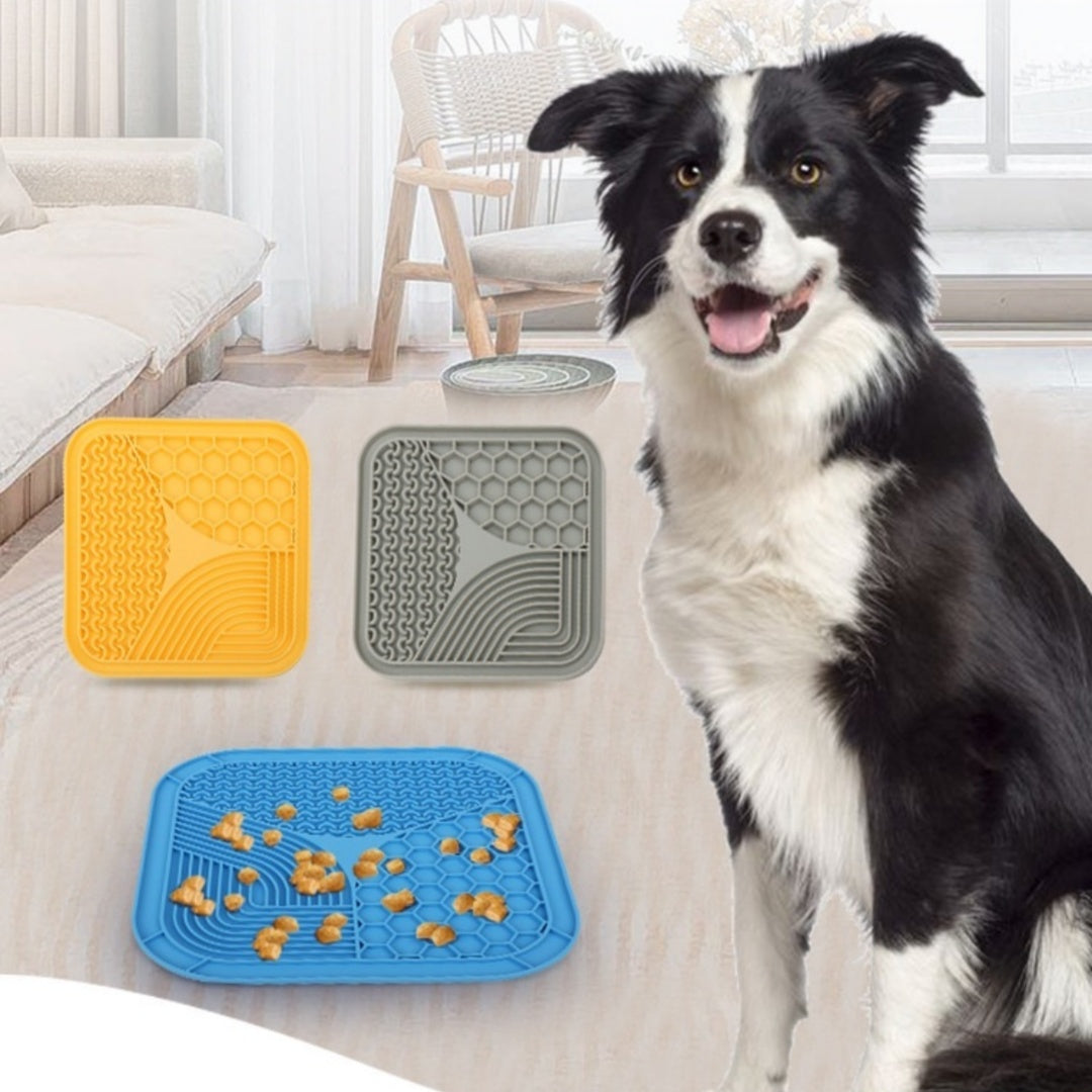 Anti-Choke Slow Feeding Bowl And Licking Pad For Pets