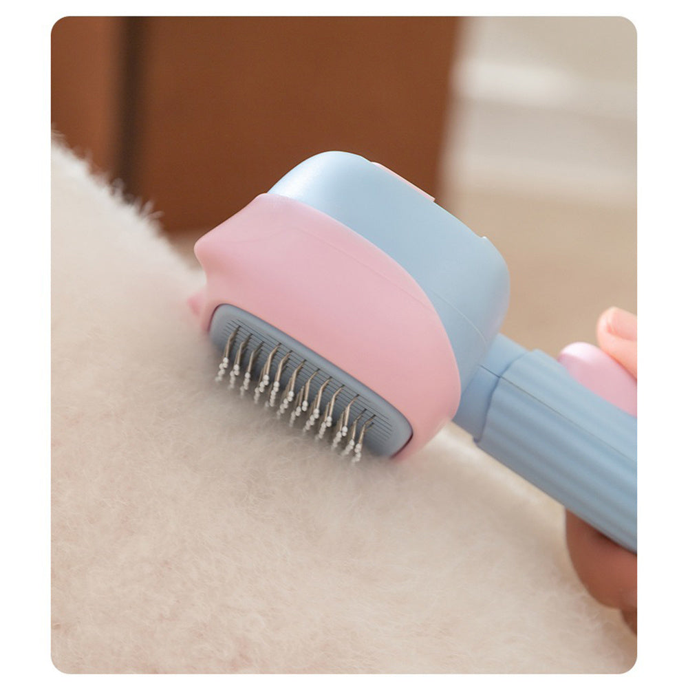 Pet Deshedding Brush Dematting Comb Reduces Shedding Grooming Tool