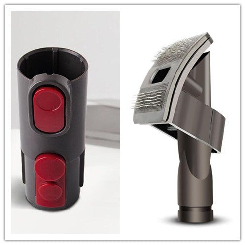 Pet Grooming Brush Vacuum Attachment Hair Removal Cleaning Tool