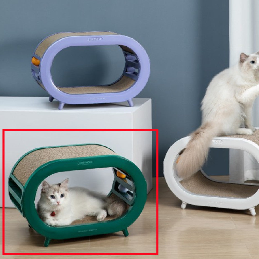 Scratch Board Nest Villa Toy For Pets