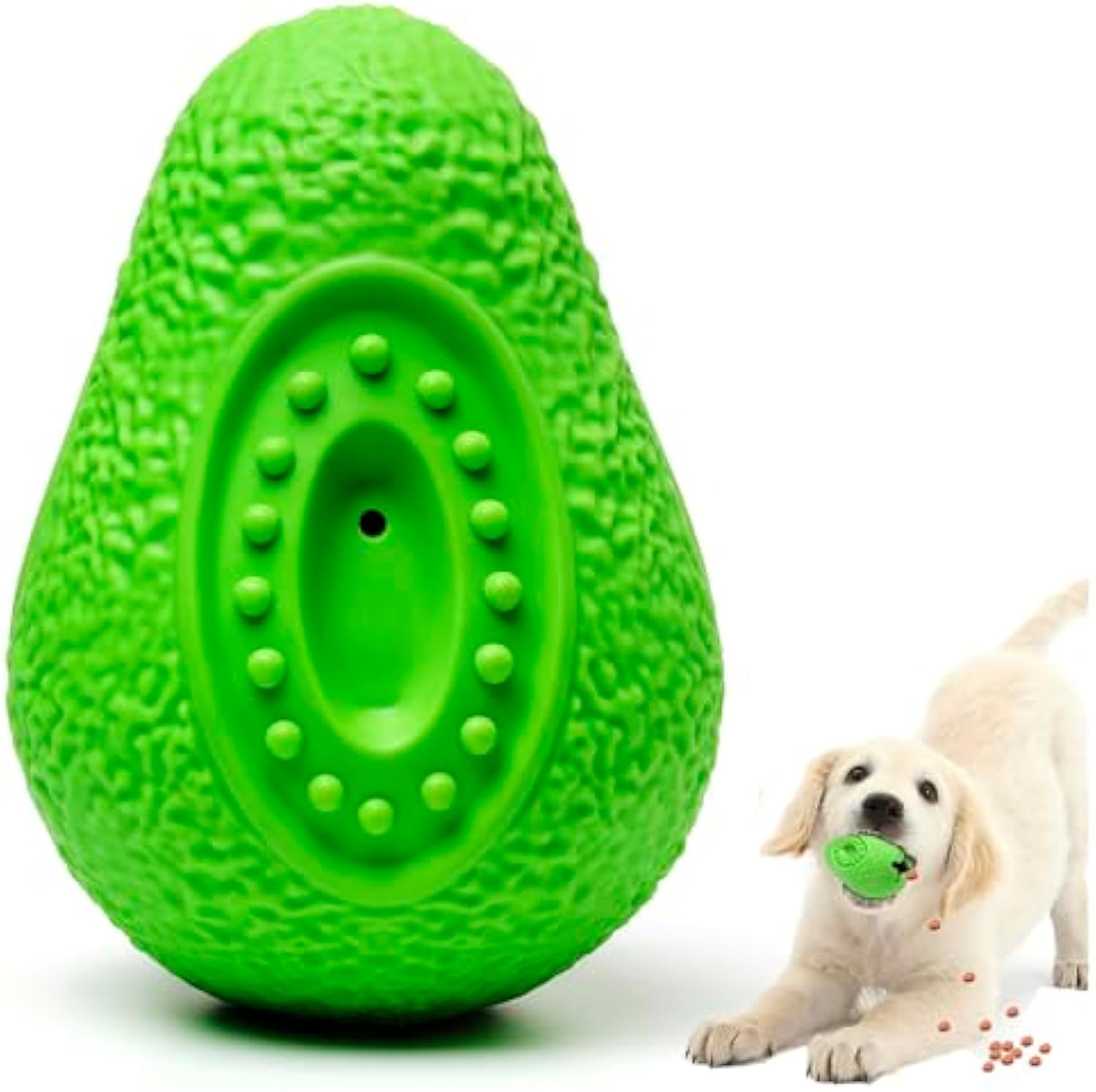 Indestructible Chew Toy Safe Rubber Heavy-Duty Toy For Pets
