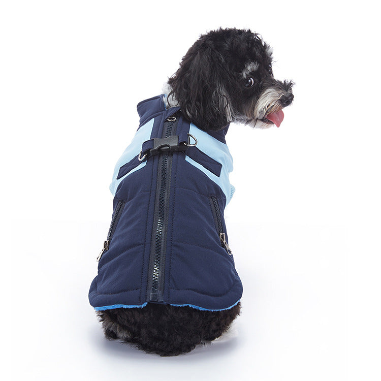 Warm Winter Cashmere Pet Jacket For Comfort