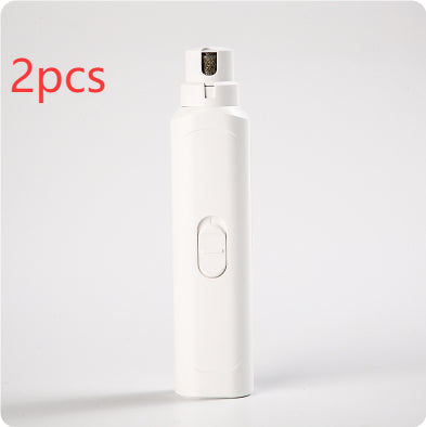 Pet Nail Grinder Battery Operated Nail Trimmer Grooming Tool