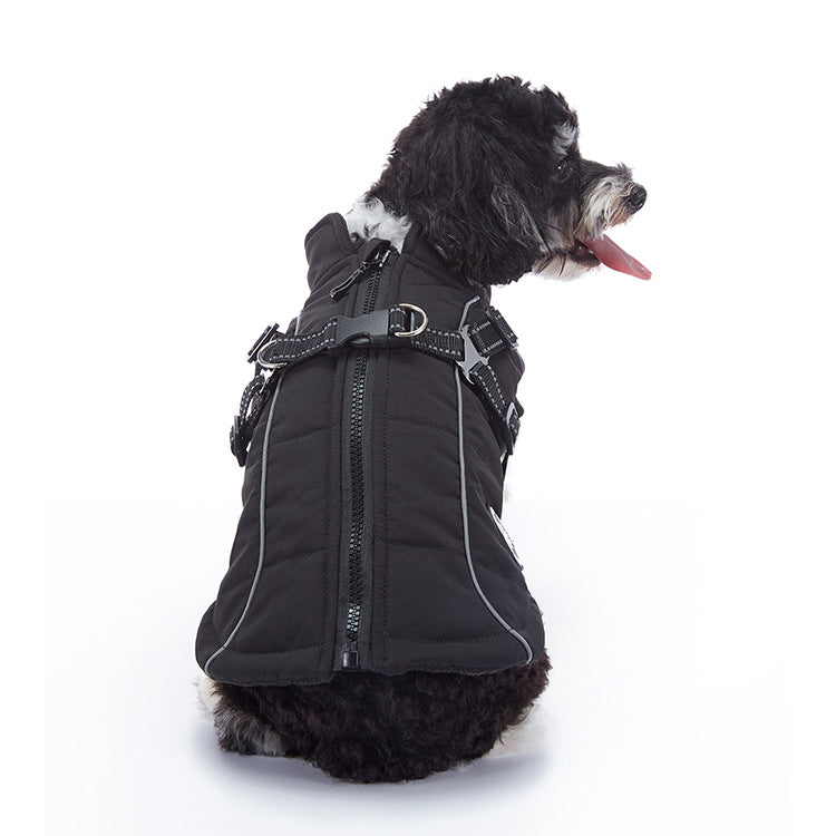 Warm Winter Cashmere Pet Jacket For Comfort