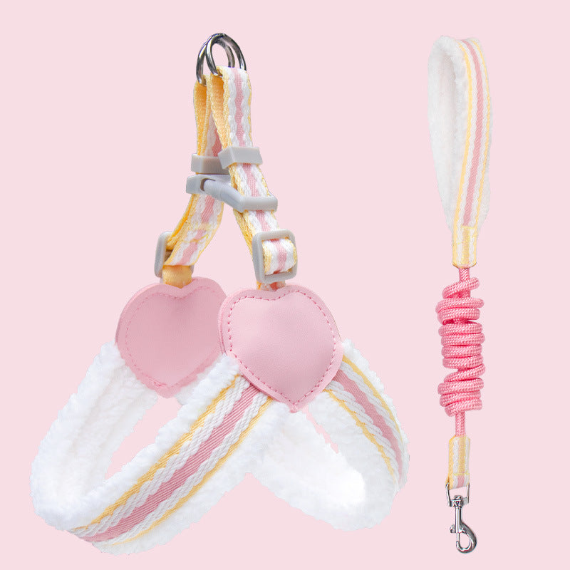 Breathable Pet Harness Vest Leash Adjustable Walking Outdoor Gear