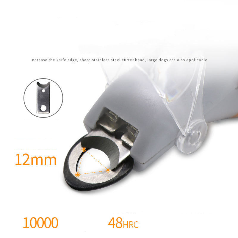 LED Light Pet Nail Clippers Precision Grooming Tool