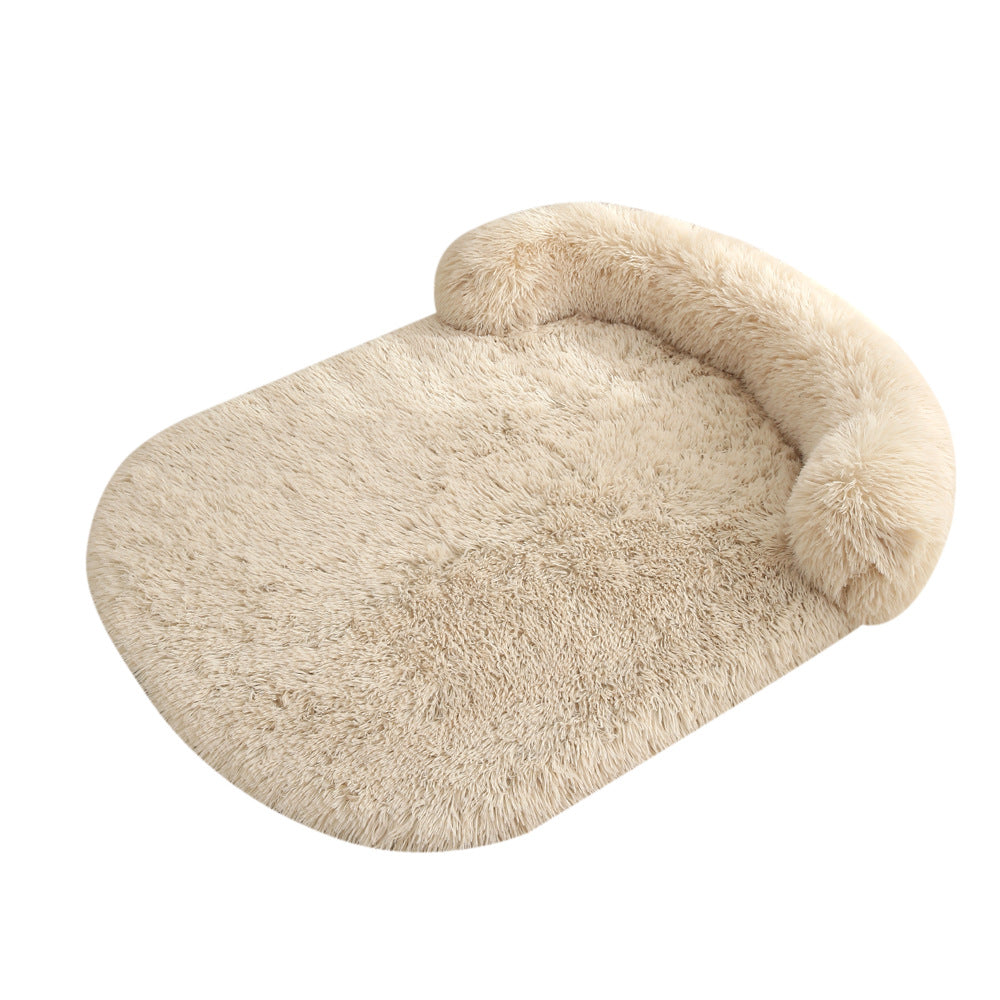 Plush Pet House Bed Warm Cushion Comfortable Sleeping Nest
