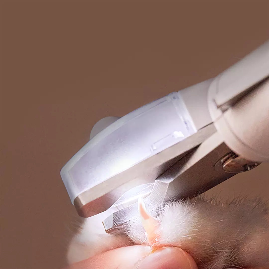 Professional Pet Nail Clipper With LED Light Grooming Tool
