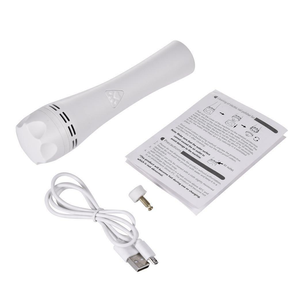 Electric Pet Nail Polisher Quiet Rechargeable Grooming Tool
