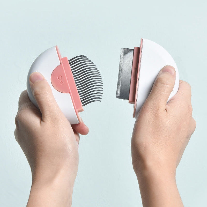 Steel Pet Grooming Comb Dematting Brush Hair Removal Tool