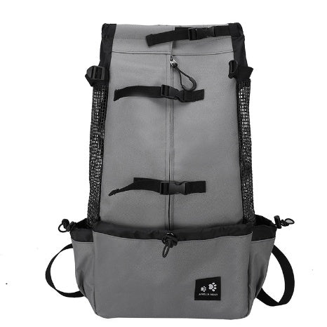 Double-Shoulder Portable Pet Carrier Backpack For Travel And Outdoors