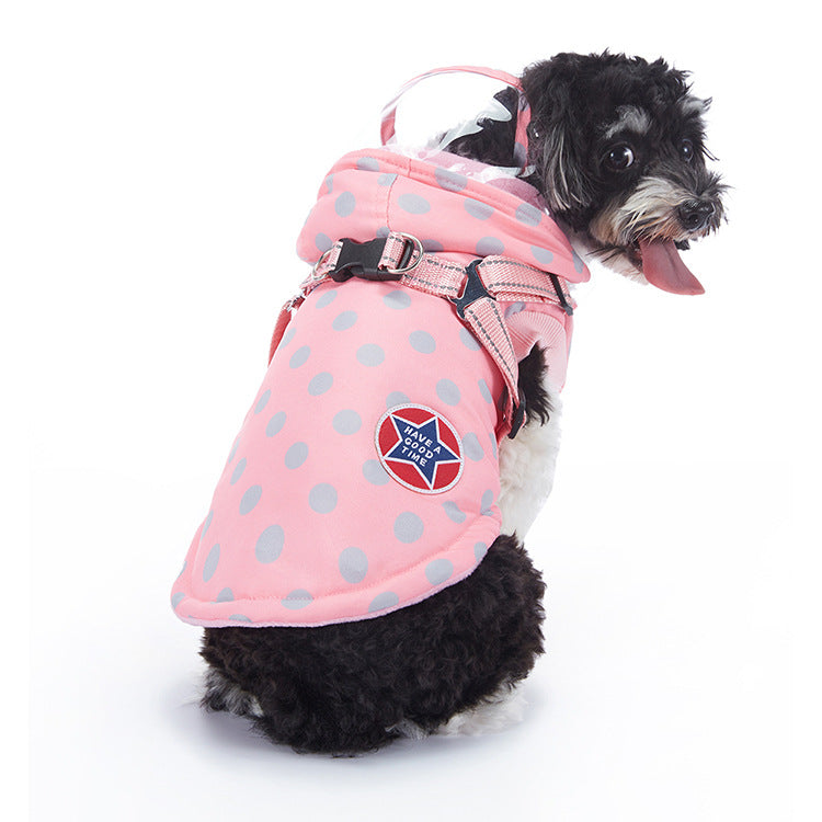 Warm Winter Cashmere Pet Jacket For Comfort