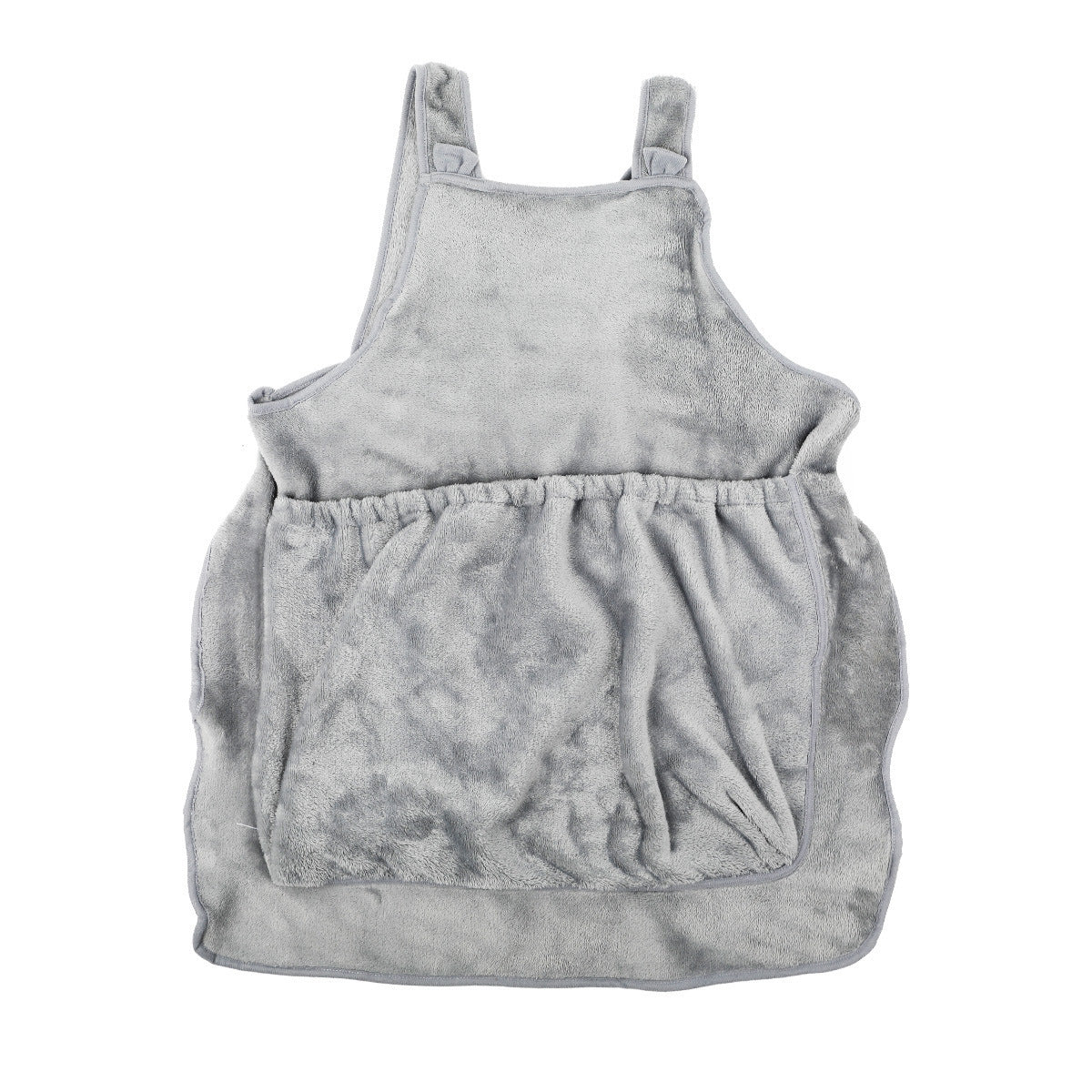 Outdoor Pet Carrier Apron Hanging Chest Bag With Plush Pocket