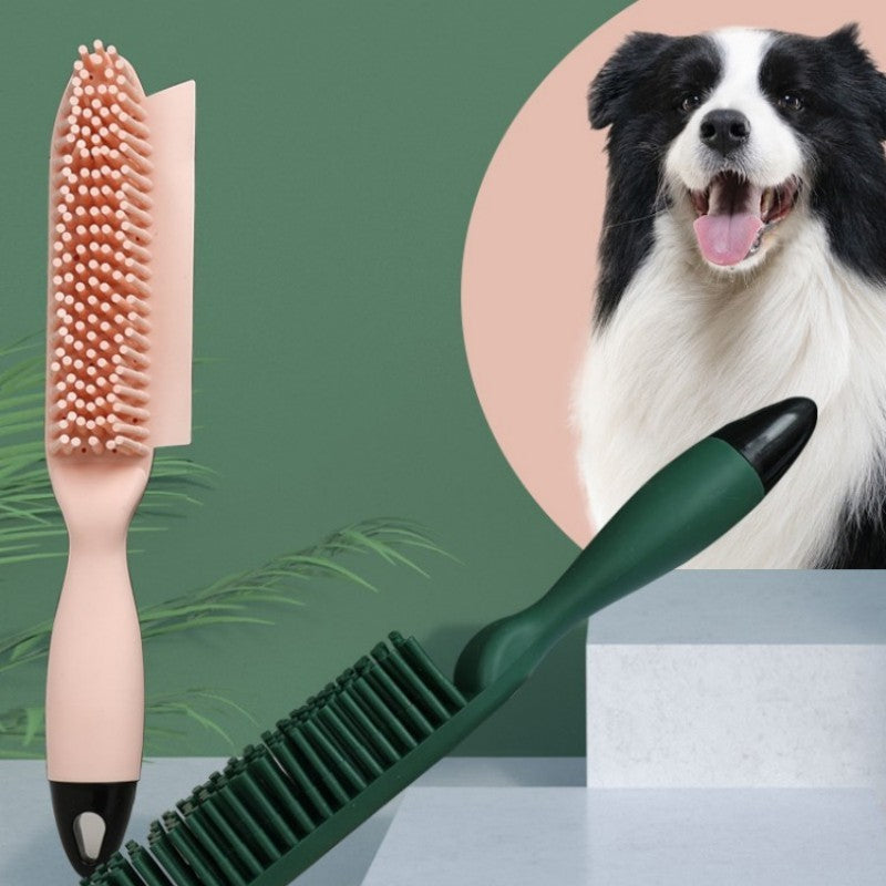 Pet Hair Remover Brush Grooming Comb Massage Cleaning Tool