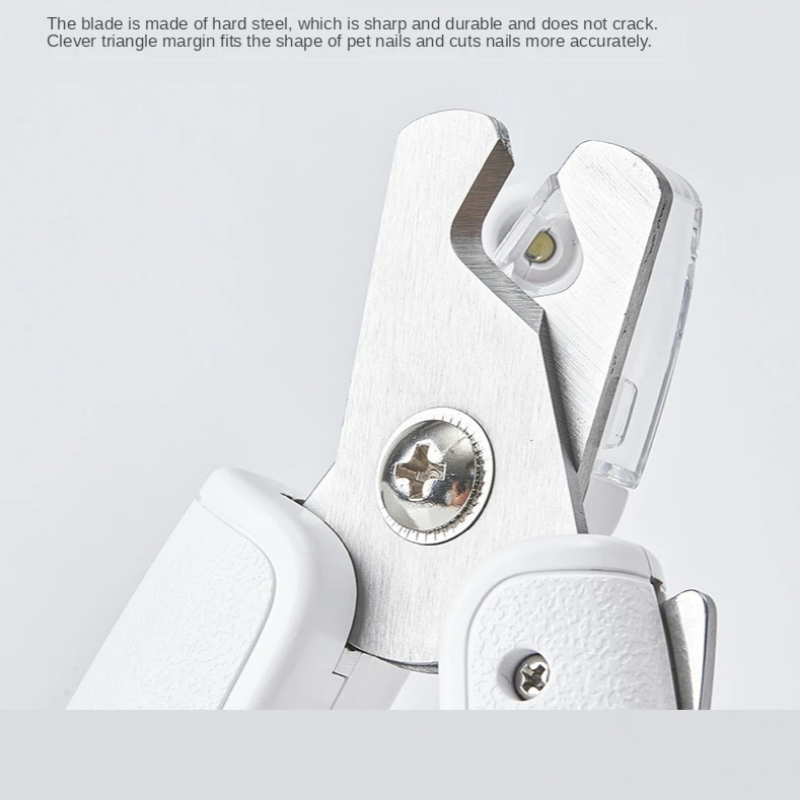Professional Pet Nail Clipper With LED Light Grooming Tool