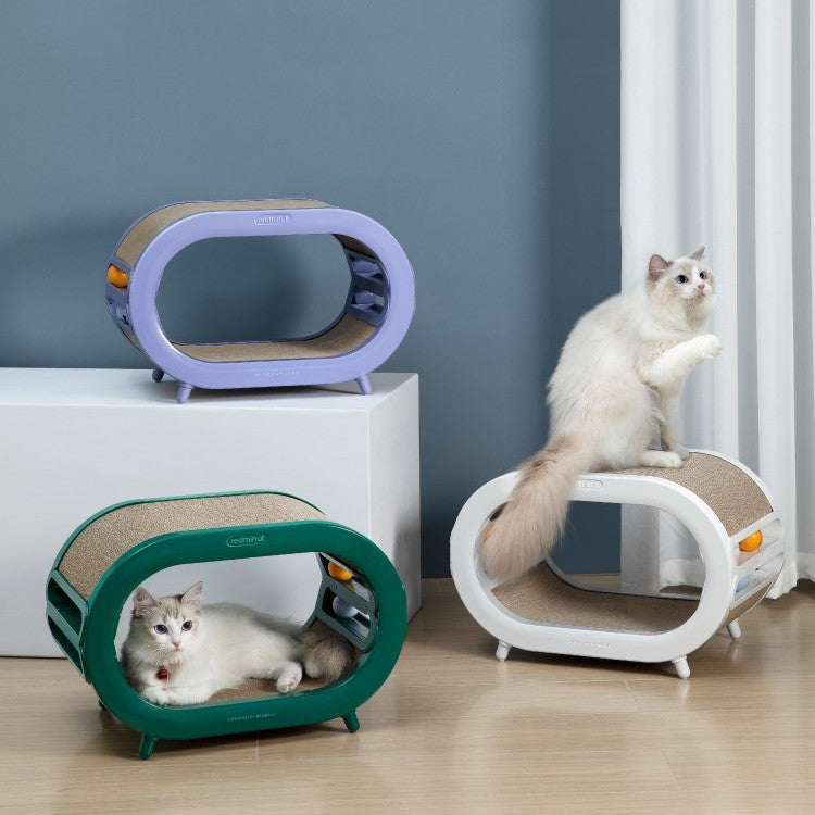 Scratch Board Nest Villa Toy For Pets