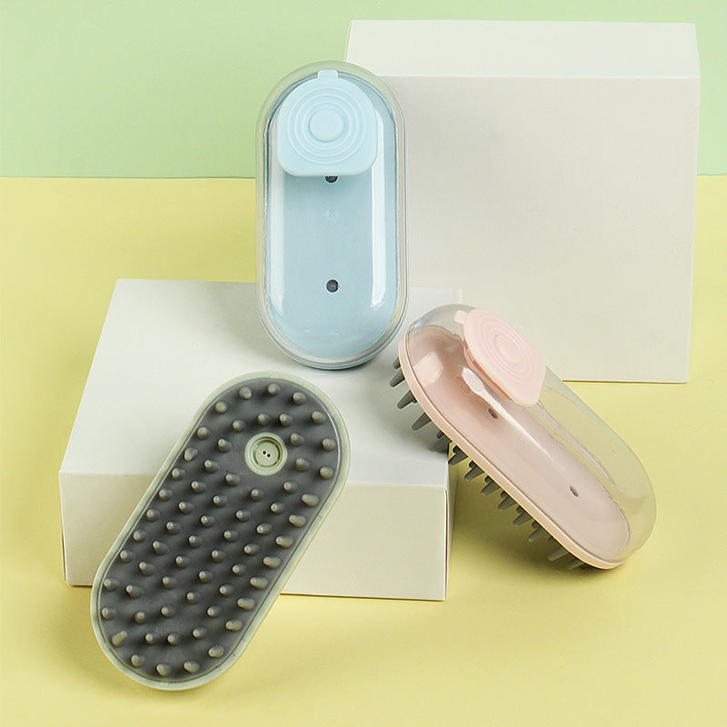 Pet Bath Massage Brush For Hair Removal And Deep Cleaning