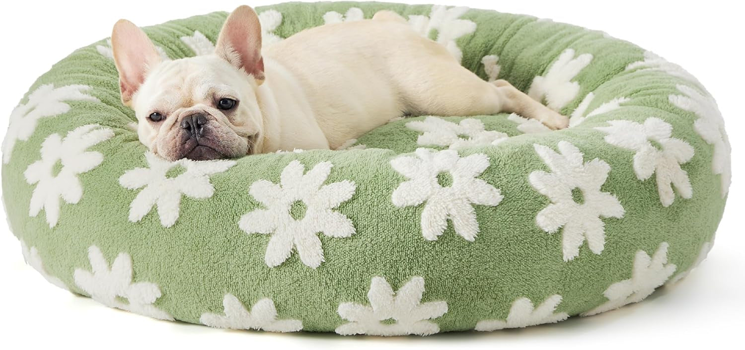 Round Pet Bed Four Seasons Warm Soft Comfortable Sleeping Mat