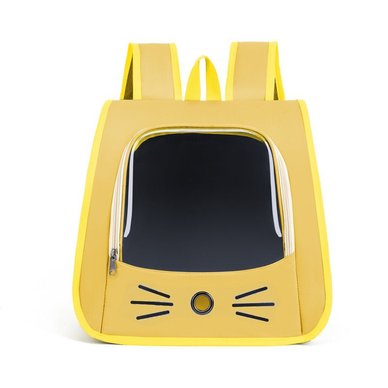 Breathable Pet Carrier Backpack For Outdoor Travel And Transport