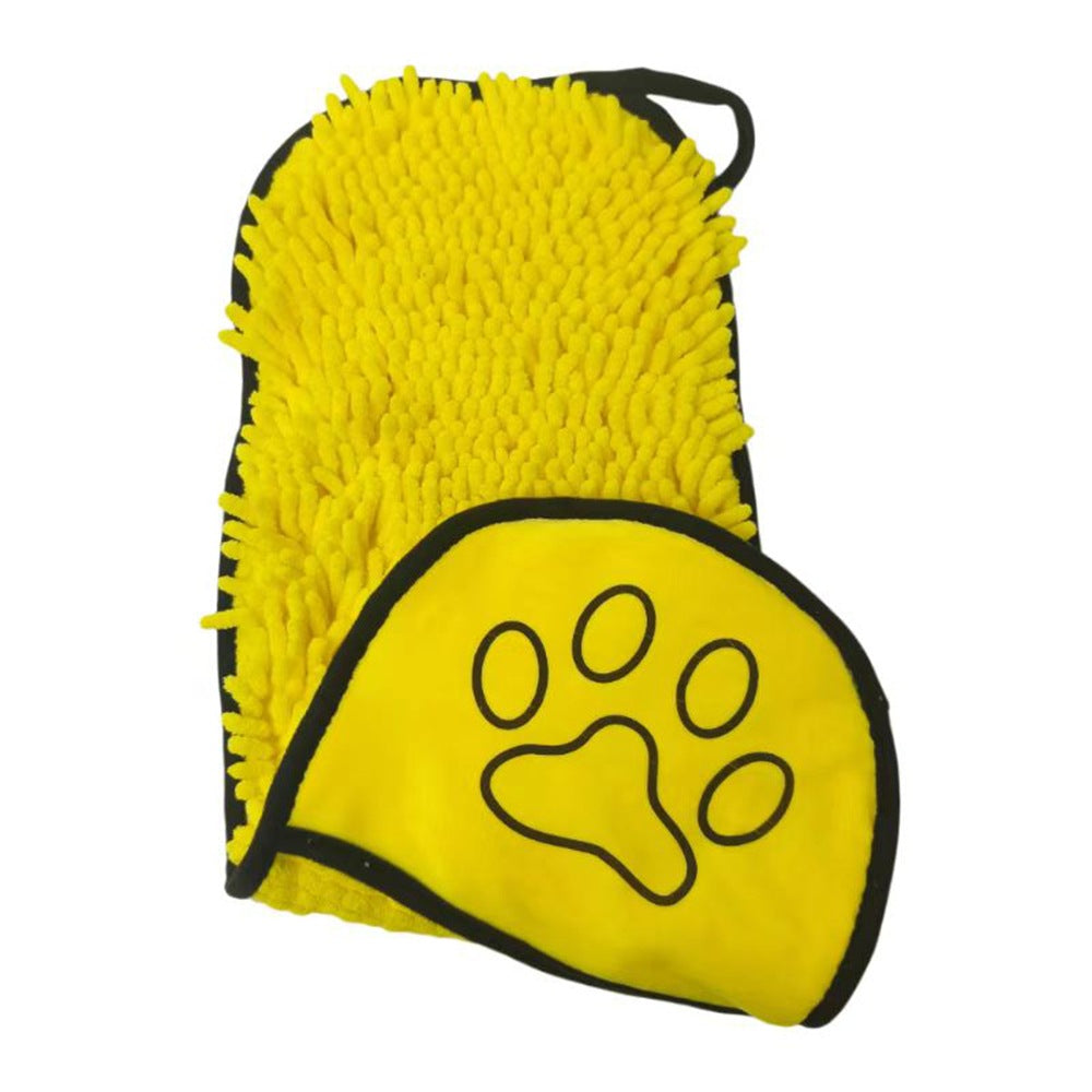 Quick Absorbing Pet Bath Towel Soft Cotton For Grooming