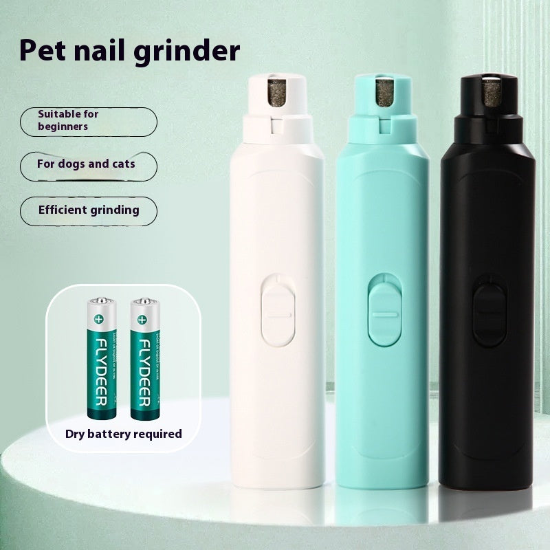 Pet Nail Grinder Battery Operated Nail Trimmer Grooming Tool