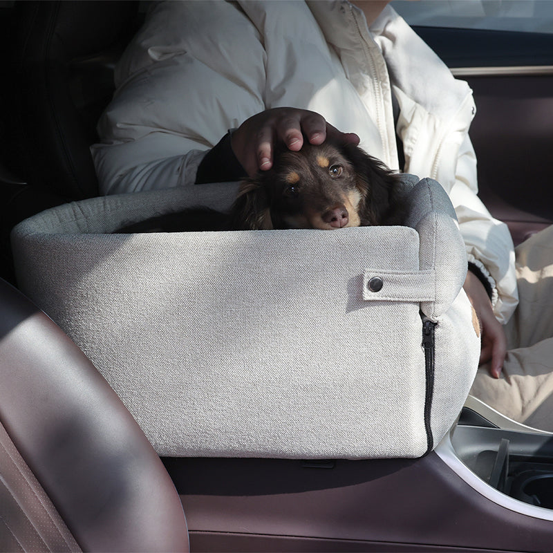 Portable Pet Car Seat Bed Carrier For Safe Travel