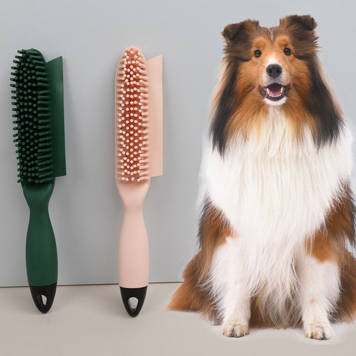 Pet Hair Remover Brush Grooming Comb Massage Cleaning Tool