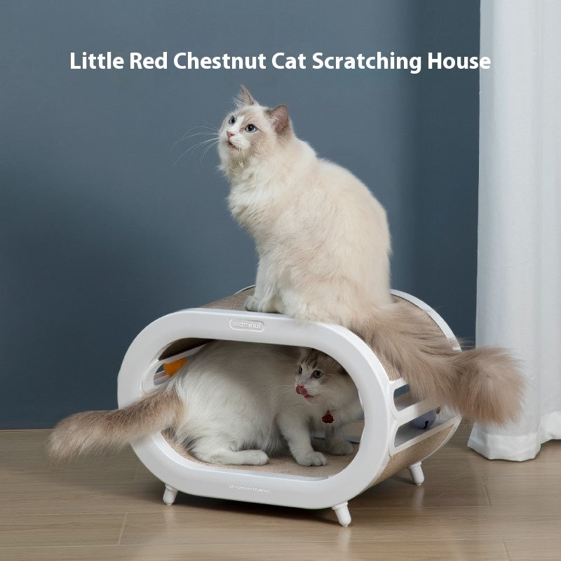 Scratch Board Nest Villa Toy For Pets