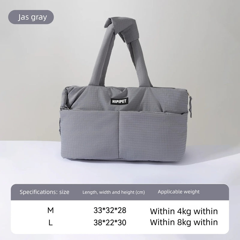 Pet Car Seat Carrier With Adjustable Safety Leash For Travel