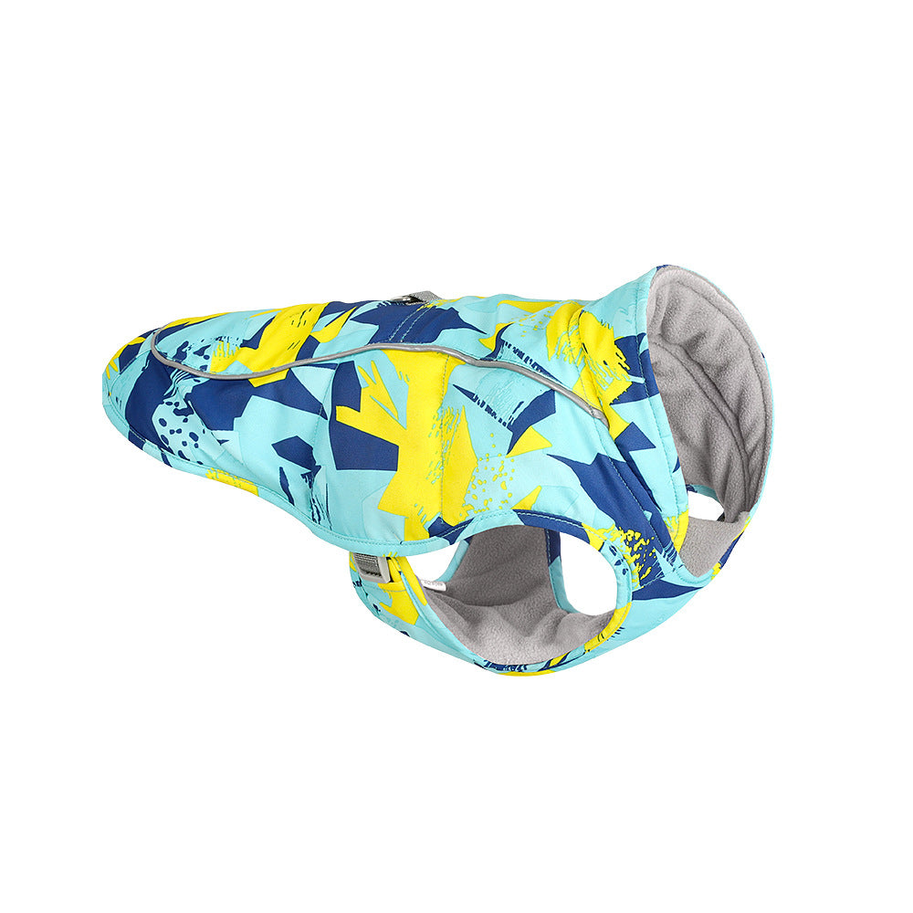 Waterproof Reflective Cotton Jacket For Pets