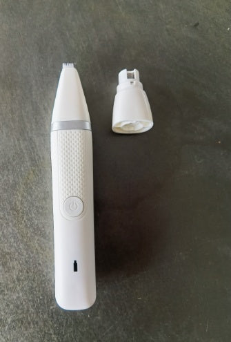 Pet Nail Polisher And Hair Trimmer Dual Purpose Grooming Tool