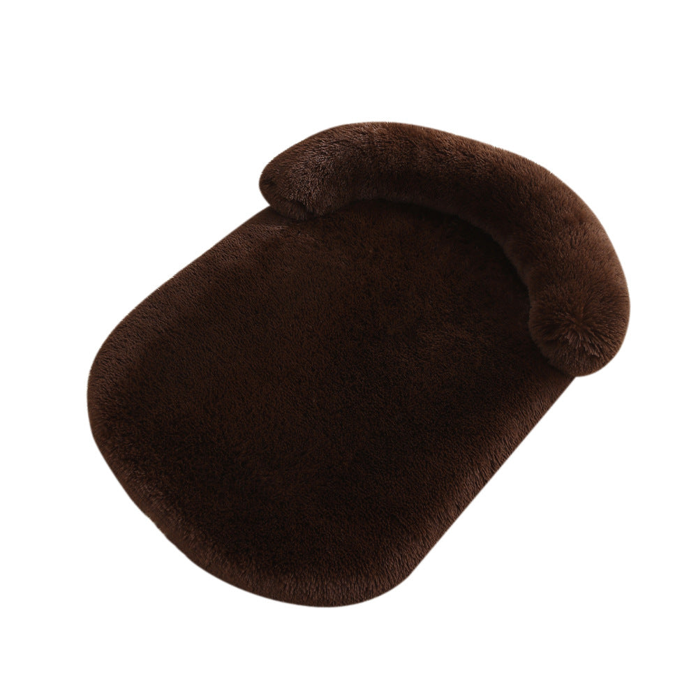 Plush Pet House Bed Warm Cushion Comfortable Sleeping Nest
