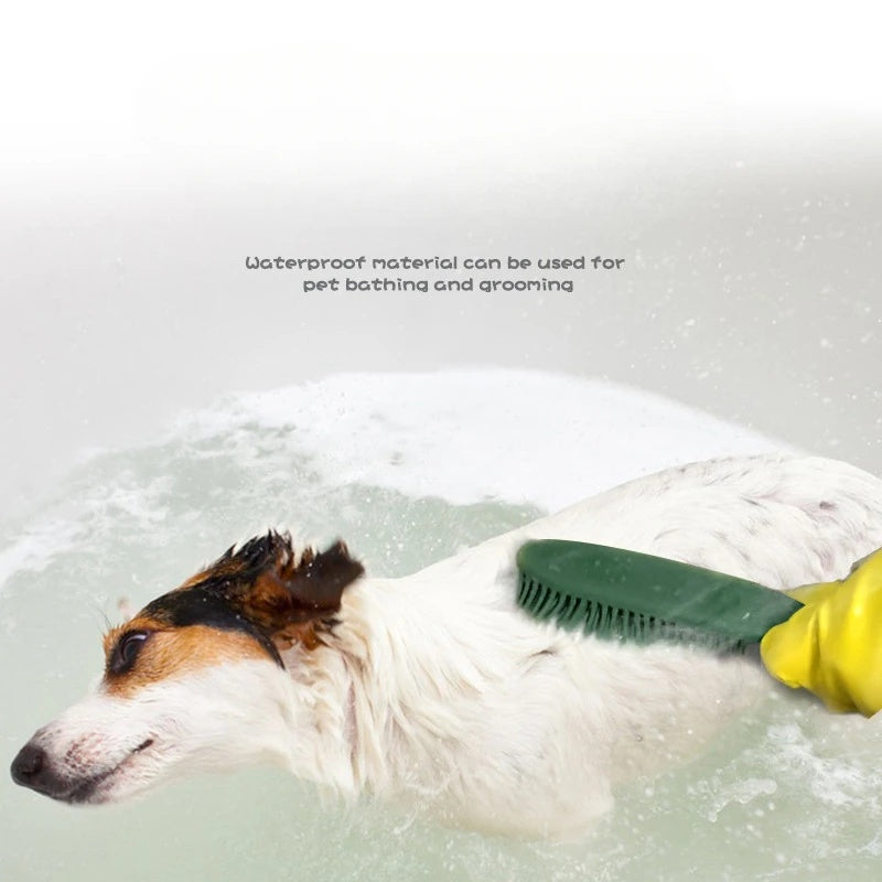 Pet Hair Remover Brush Grooming Comb Massage Cleaning Tool