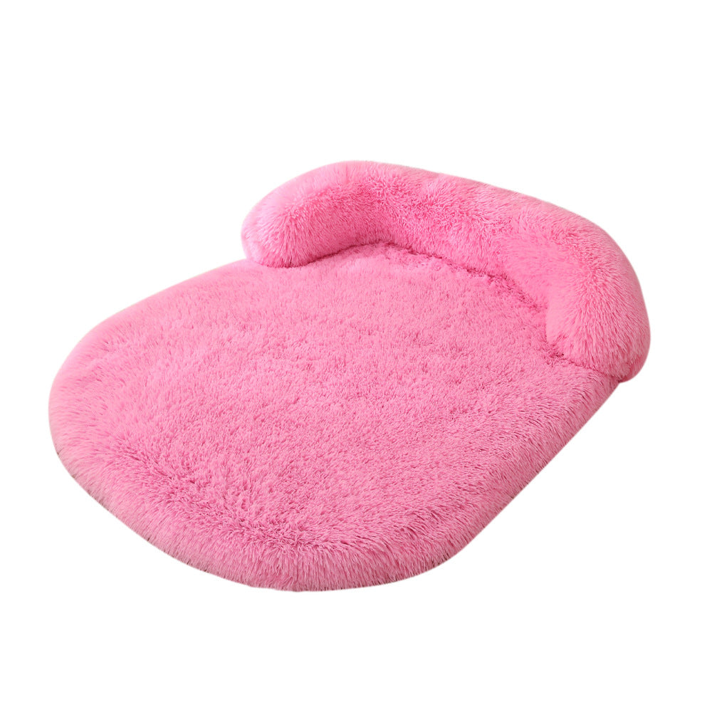 Plush Pet House Bed Warm Cushion Comfortable Sleeping Nest