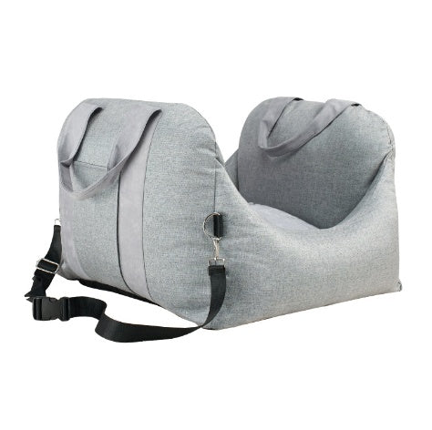 Waterproof Portable Pet Car Seat Carrier With Mesh And Safety Design