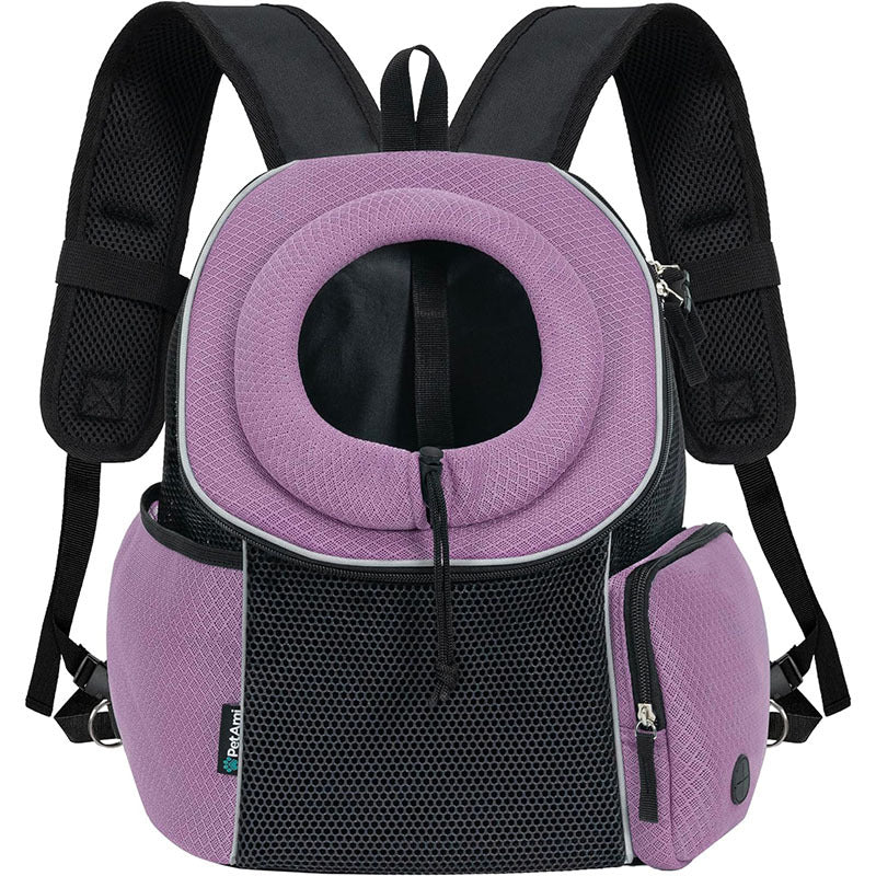 Portable Breathable Pet Carrier Backpack For Travel And Outdoors