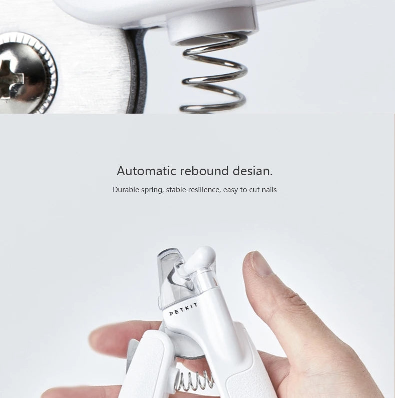Professional Pet Nail Clipper With LED Light Grooming Tool