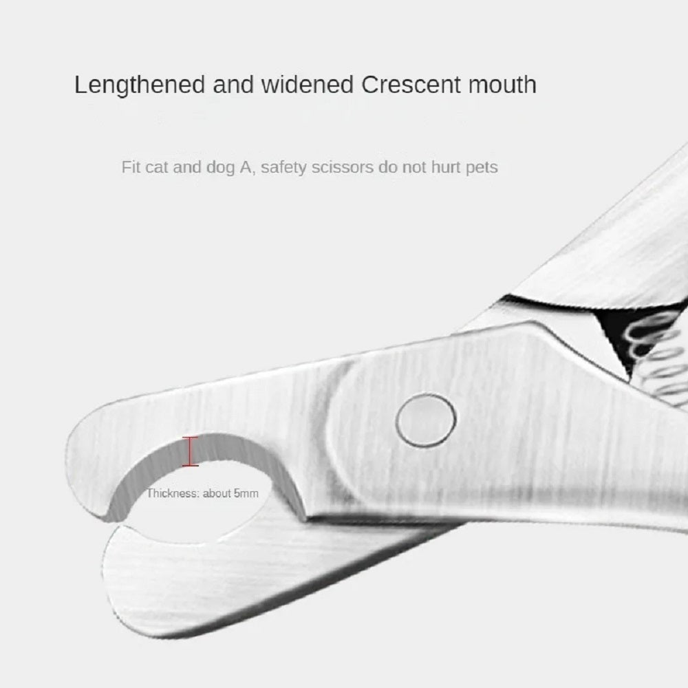 Professional Pet Nail Clipper Sharp Safety Grooming Trimmer Tool