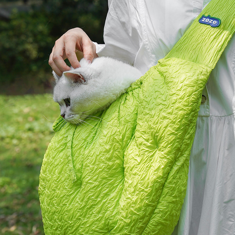 Portable Pet Carrier Bag Shoulder Backpack For Safe Travel