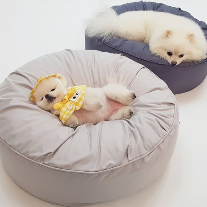 Large Round Pet Bed Moisture Proof Washable Elastic Comfortable Mat