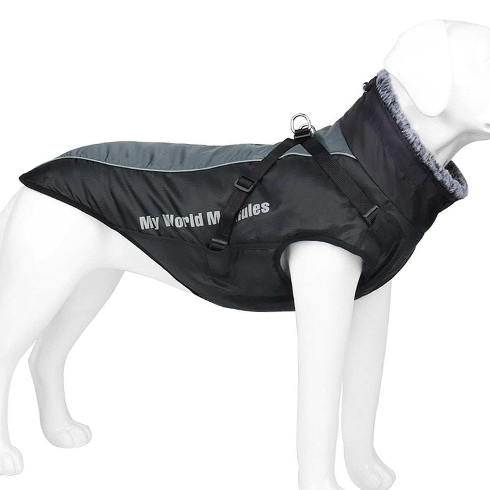 Warm Waterproof Reflective Shell Jacket For Pets