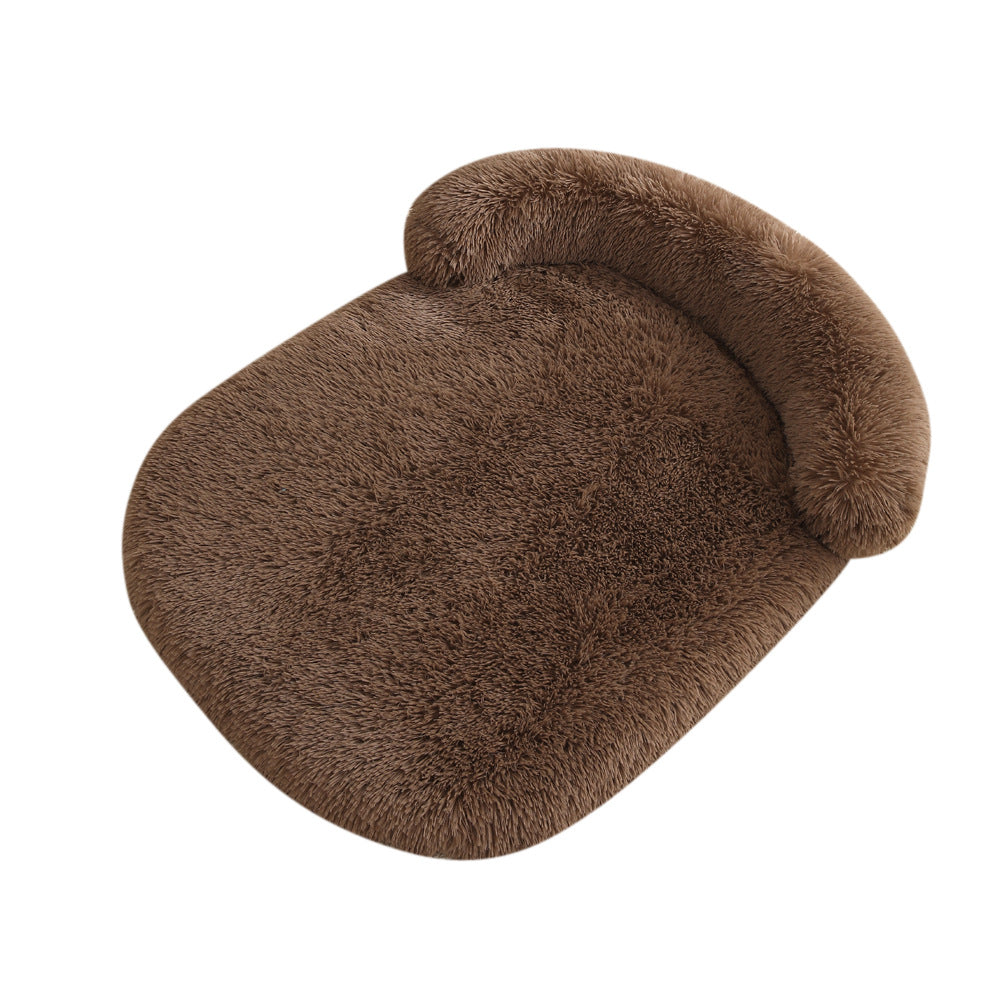 Plush Pet House Bed Warm Cushion Comfortable Sleeping Nest