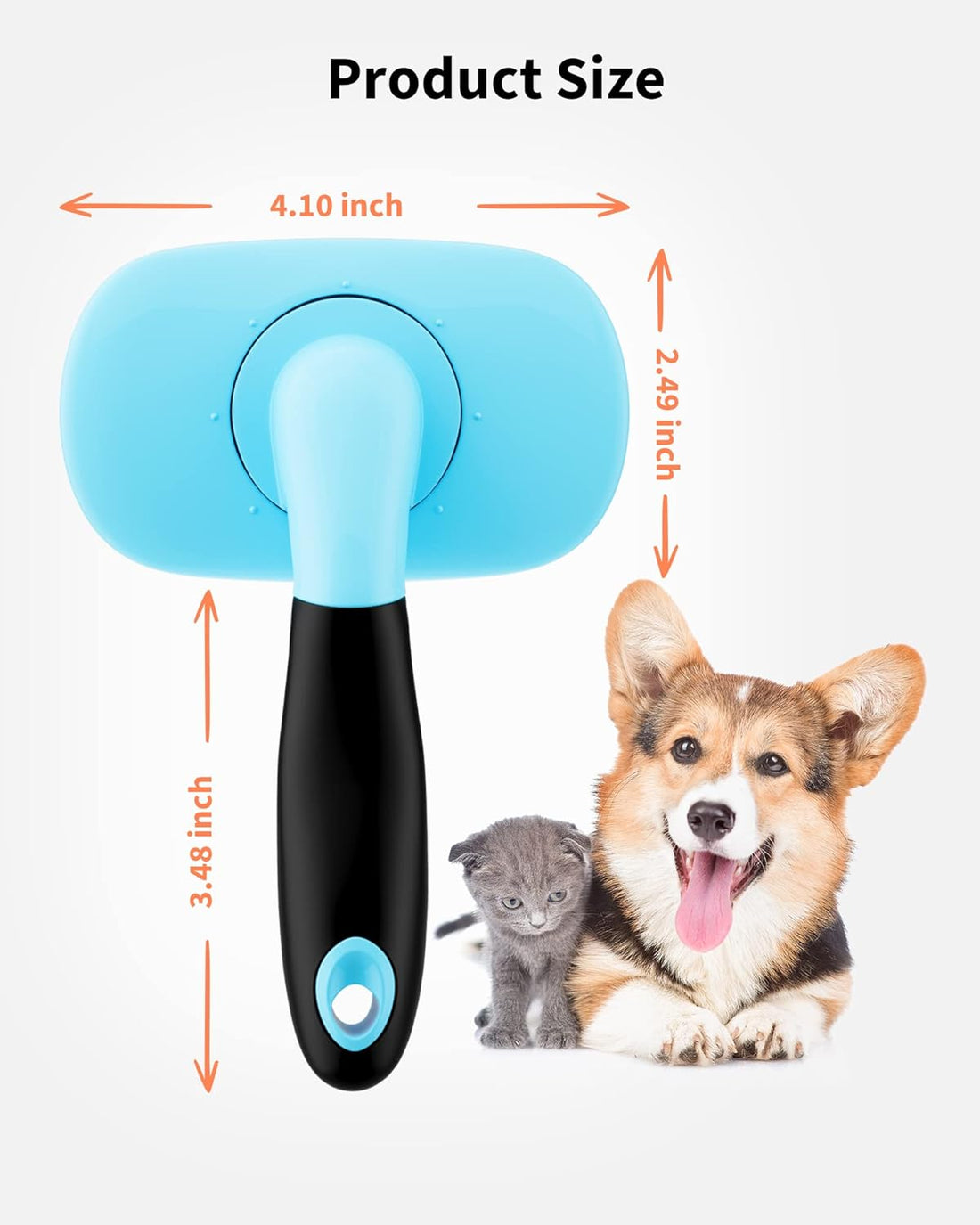 Pet Grooming Brush Shedding Hair Removal Grooming Tool
