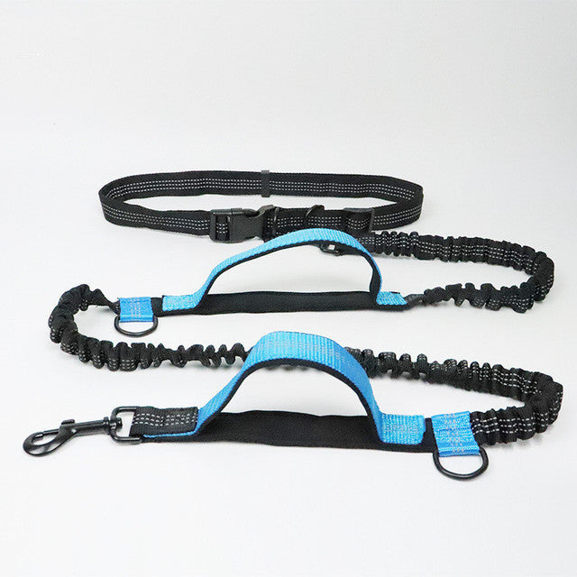 Adjustable Pet Harness Collar Leash For Jogging And Walking