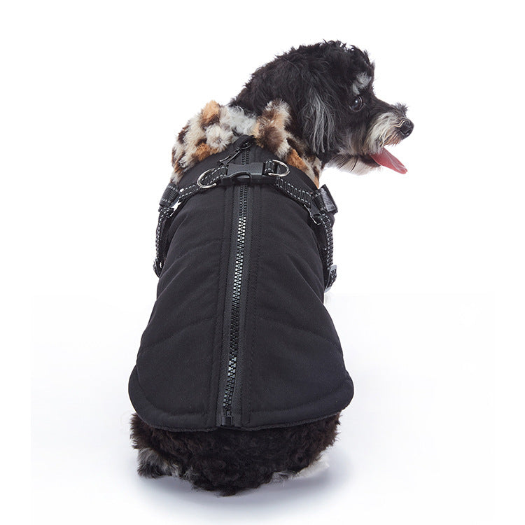 Warm Winter Cashmere Pet Jacket For Comfort