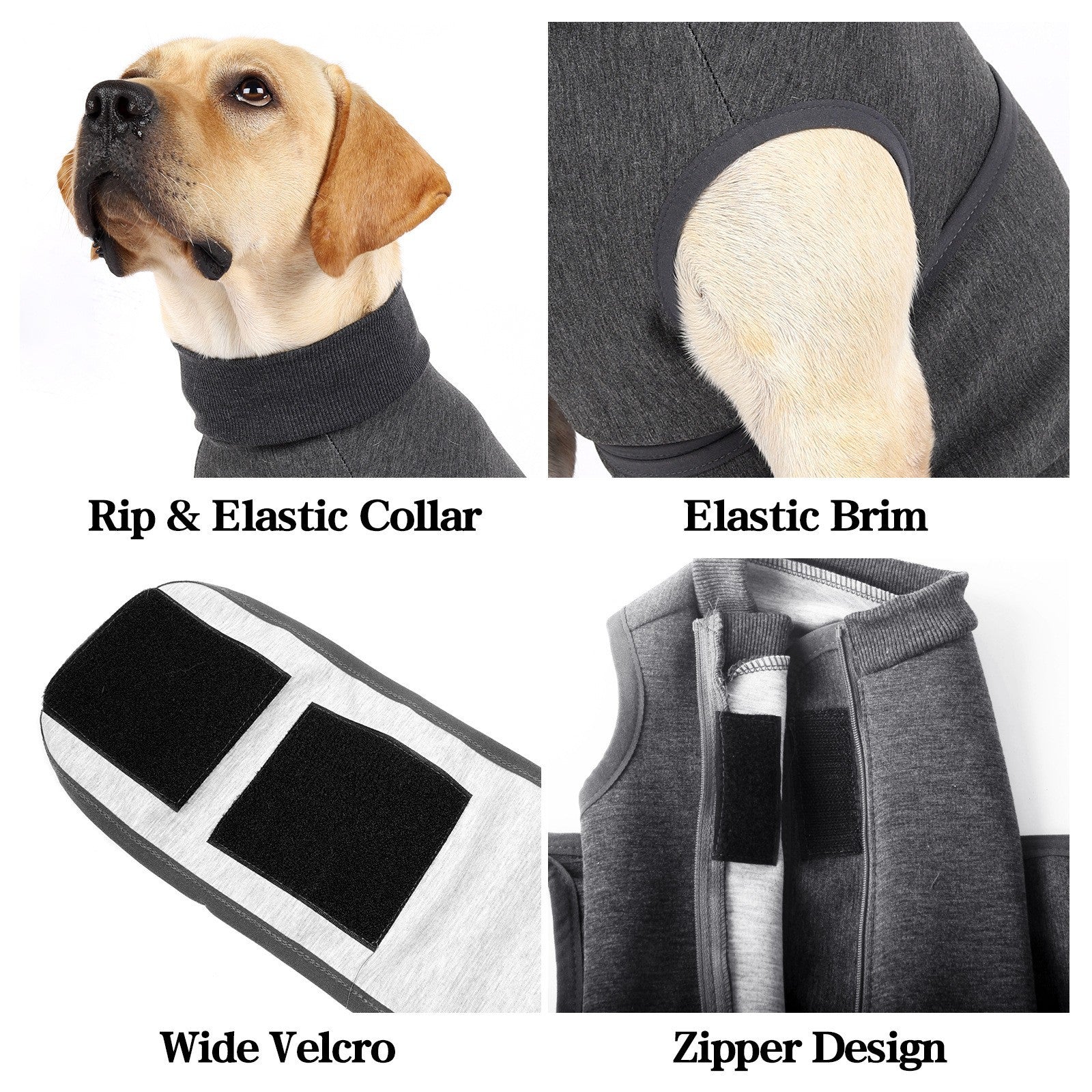 Polyester Comfort Cotton Double-Layer Jacket For Pets