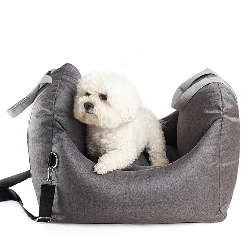 Detachable Washable Four Seasons Portable Pet Car Seat Carrier
