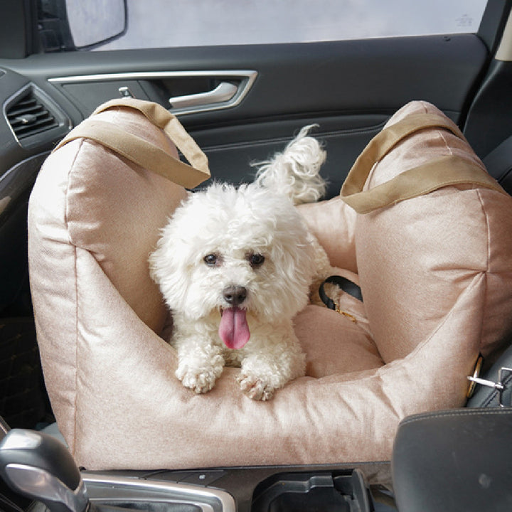 Detachable Washable Four Seasons Portable Pet Car Seat Carrier