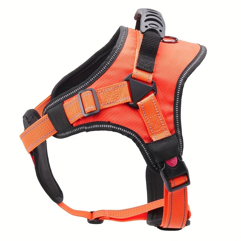 High Strength Pet Harness Leash Impact Resistant Adjustable Walking Gear